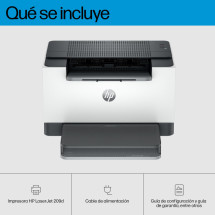 foto de HP LaserJet M209d Blanco y negro Impresora, A doble cara