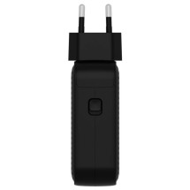 foto de HYPERA HYPERJUICE 100W USB-C GAN TRAVEL CHARGER (3C+1A) BLACK