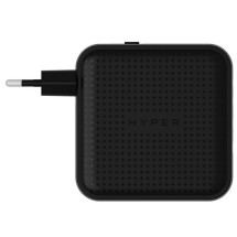 foto de HYPERA HYPERJUICE 100W USB-C GAN TRAVEL CHARGER (3C+1A) BLACK