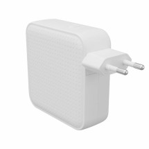 foto de HYPERA HYPERJUICEA 100W USB-C GAN TRAVEL CHARGER (3C+1A)  WHITE