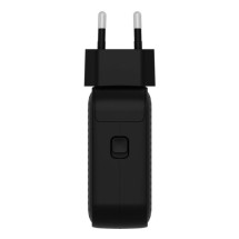 foto de HYPERA HYPERJUICEA 70W USB-C GAN TRAVEL CHARGER (3C+1A) BLACK