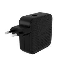 foto de HYPERA HYPERJUICEA 70W USB-C GAN TRAVEL CHARGER (3C+1A) BLACK