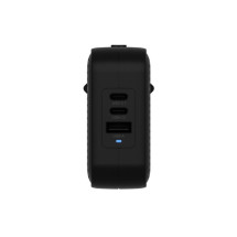 foto de HYPERA HYPERJUICEA 70W USB-C GAN TRAVEL CHARGER (3C+1A) BLACK