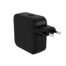 foto de HYPERA HYPERJUICEA 70W USB-C GAN TRAVEL CHARGER (3C+1A) BLACK