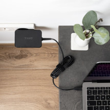 foto de CARGADOR TOOQ PORTATIL GAN USB-C PD 100W NEGRO