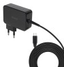 foto de CARGADOR TOOQ PORTATIL GAN USB-C PD 100W NEGRO
