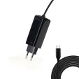 foto de CARGADOR TOOQ PORTATIL GAN USB-C PD 90W CUBICO NEGRO
