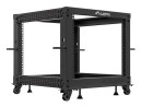 foto de ARMARIO LANBERG ABIERTO RACK 19 9U 600X600 AJUSTABLE HASTA 1100 NEGRO