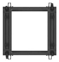 foto de ARMARIO LANBERG ABIERTO RACK 19 12U 600X600 AJUSTABLE HASTA 1100 NEGRO