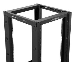 foto de ARMARIO LANBERG ABIERTO RACK 19 18U 600X800 NEGRO