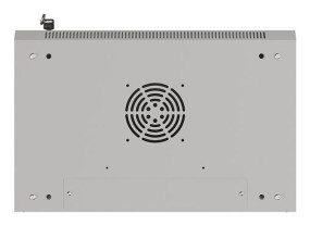 foto de ARMARIO LANBERG MURAL RACK 19 4U 540X350 FLAT PACK GRIS PUERTA CRISTAL