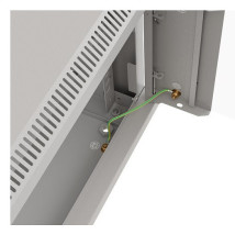 foto de ARMARIO LANBERG MURAL RACK 19 4U 540X350 FLAT PACK GRIS PUERTA CRISTAL