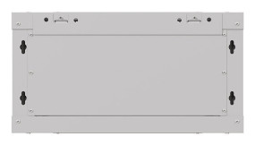 foto de ARMARIO LANBERG MURAL RACK 19 4U 540X350 FLAT PACK GRIS PUERTA CRISTAL