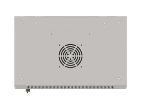 foto de ARMARIO LANBERG MURAL RACK 19 9U 540X350 FLAT PACK GRIS PUERTA CRISTAL