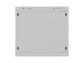 foto de ARMARIO LANBERG MURAL RACK 19 9U 540X350 FLAT PACK GRIS PUERTA CRISTAL