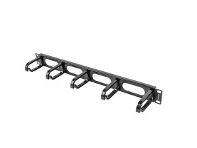 foto de ORGANIZADOR DE CABLES LANBERG 5 ANILLAS 19 1U TIPO B NEGRO