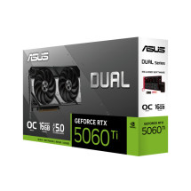 foto de TARJETA GRAFICA ASUS DUAL RTX 5060TI OC 16GB 2X