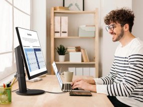 foto de MONITOR VIEWSONIC VG2709-2K-MHDU-2 QHD IPS USB-C USB FULL ERGO