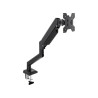 foto de SOPORTE MESA TOOQ PANTALLA GIRATORIO INCLINABLE 1 BRAZO 13-34'' NEGRO