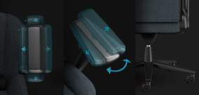 foto de SILLA GAMING GENESIS NITRO 800 GRIS