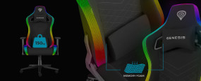 foto de SILLA GAMING GENESIS TRIT 660 RGB NEGRA