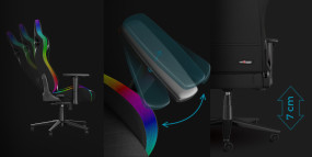 foto de SILLA GAMING GENESIS TRIT 660 RGB NEGRA