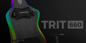 foto de SILLA GAMING GENESIS TRIT 660 RGB GRIS