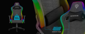 foto de SILLA GAMING GENESIS TRIT 660 RGB GRIS