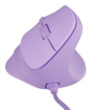 foto de RATON NATEC CRAKE 2 PRO VERTICAL DIESTRO 12.800 DPI OPTICO LAVANDA USB