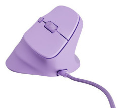 foto de RATON NATEC CRAKE 2 PRO VERTICAL DIESTRO 12.800 DPI OPTICO LAVANDA USB