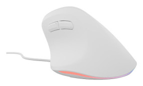 foto de RATON NATEC CRAKE 2 PRO VERTICAL DIESTRO 12.800 DPI OPTICO BLANCO USB