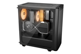 foto de CAJA BEQUIET PURE BASE 501 DX 3X VENT 140 MM S/N NEGRO