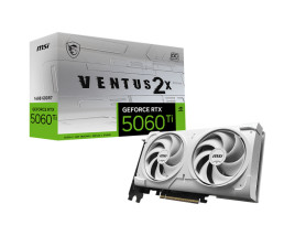 foto de TARJETA GRAFICA MSI RTX 5060 TI 16G VENTUS 2X OC WHITE