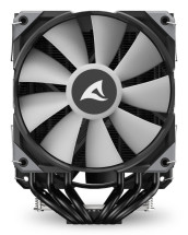 foto de VENTILADOR CPU SHARKOON A60 RGB 120MM NEGRO