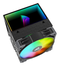 foto de VENTILADOR CPU SHARKOON A60 RGB 120MM NEGRO