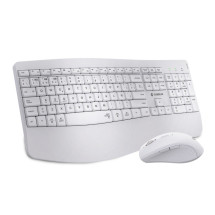 foto de COMBO TECLADO RATON SUBBLIM PROWAVE ERGO INALAMBRICO BLANCO