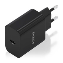 foto de CARGADOR AISENS GAN 20W 1XUSB-C PD3.0 NEGRO