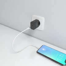 foto de CARGADOR AISENS GAN 30W 1XUSB-C PD3.0 NEGRO