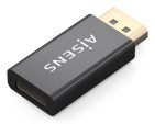 foto de CONVERSOR AISENS DISPLAYPORT A HDMI 4K@60HZ DP/M-HDMI/H NEGRO