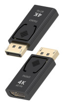 foto de CONVERSOR AISENS DISPLAYPORT A HDMI 4K@60HZ DP/M-HDMI/H NEGRO