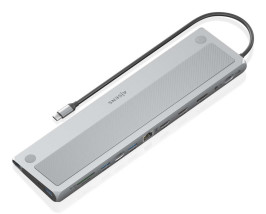 foto de USB-C DOCK AISENS 12 EN 1 USB-C 2XHDMI 4K 1XDP 1XRJ45 3XUSB-A 1XUSB-C