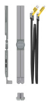 foto de SOPORTE AISENS SOBREMESA AJUSTABLE PORTATIL/TABLET USB-C DOCK GRIS