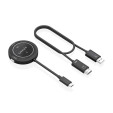 foto de CARGADOR USB-C A HDMI INALAMBRICO AISENS 1080P 30M + USB-C PD 100W NEGRO
