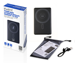 foto de POWER BANK EWENT ULTRASLIM MAGSAFE 5000 MAH PD 20W 1XUSB-C