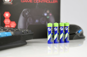 foto de PILAS AAA GEMBIRD NI-MH RECARGABLE 850 MAH 4PCS BLISTER PACK