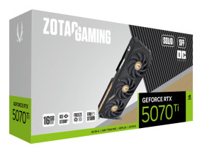 foto de TARJETA GRAFICA ZOTAC RTX 5070 TI SOLID SFF OC 16GB GDDR7