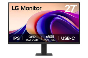 foto de MONITOR LG 27U631A-B 27 QHD 5MS NEGRO HDMI USB-C VESA