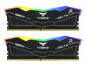 foto de DDR5 TEAMGROUP T-FORCE DELTA RGB 16GB X2 6000 NEGRO