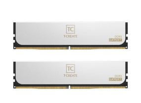 foto de DDR5 TEAMGROUP T-CREATE EXPERT RGB 16GB X2 6000 BLANCO