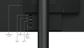 foto de MONITOR LENOVO THINKCENTRE TIO 24 GEN5 23,8 FHD NEGRO